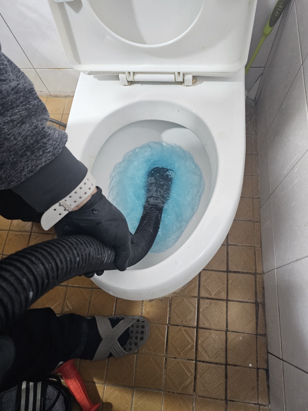 오쇠동변기막힘